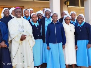 Sisters and community during the celebration